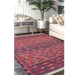 Geo Needle Work Kilim Carpet