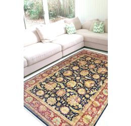 Mughal Noir Handmade Carpet
