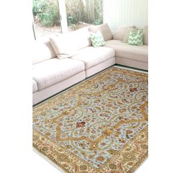 Lilihaan Handknotted Wool Area Rug