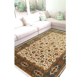 Wool Turkish Handknotted Area Rug