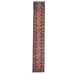 Lotus Kali Handknotted Afghan Runner