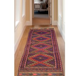 Triple Motifs Afghan Carpet