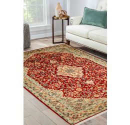 Rouge Kashan Handmade Rug