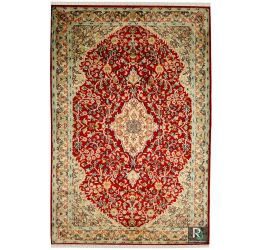 Rouge Kashan Handmade Rug