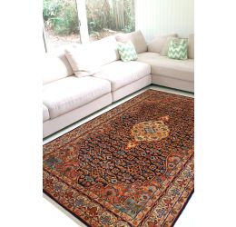 Applique Bidjar Woolen Area Rug