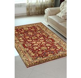 Applique Kashan Area Rug