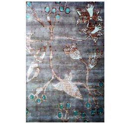 Fish Net Beautiful Handknotted Area Rug