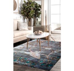 Fish Net Beautiful Handknotted Area Rug