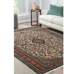 Floral Kashan Silk Handknotted Carpet