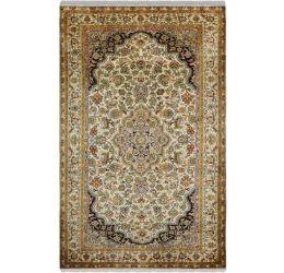 Ivory Gold Jewel Kashan