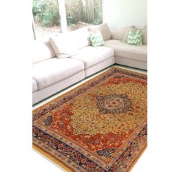 Flower Bagh Kasmiri Woolen Carpet