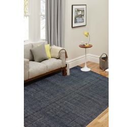 Solid Plain Handmade Wool Floor Dhurrie