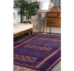 Hexagonal Series Kilim Area Rug