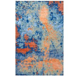 Orange spray Handmade Modern Carpet