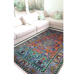 Hisbiscus Aag Woolen Area Rug