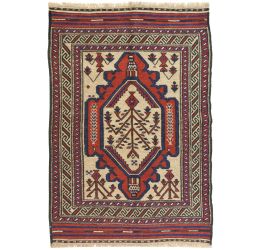 Floral Tribal Kilim 