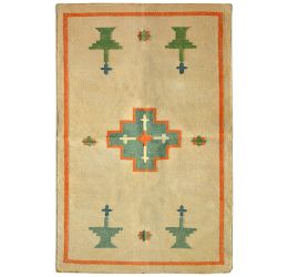 Traditional Cotton Flat-Woven Dhurrie
