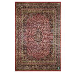 Salmon Bidjar Beautiful Handknotted Large Wool Rug