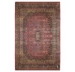 Salmon Bidjar Beautiful Handknotted Large Wool Rug