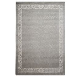 Jewel Grey Handknotted Wool Carpet