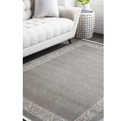 Jewel Grey Handknotted Wool Carpet