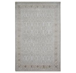 Soothing Grey Handmade Area Rug