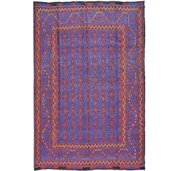 Seleser Motif Kilim Flat-Woven Area Rug