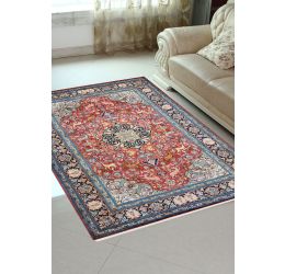 Forest Kashan Silk Area Rug