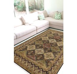 Heera Kashan Woolen Rug