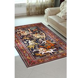 Hunting Sultanate Handmade Area Rug