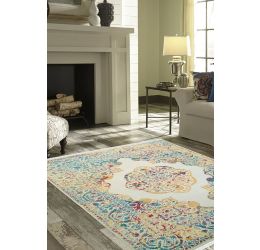 Medallion Pastel Beautiful Woolen Area Rug