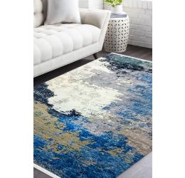 Aqua Musk Handmade Wool Area Rug