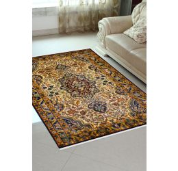 Kashan Mustard Area Rug