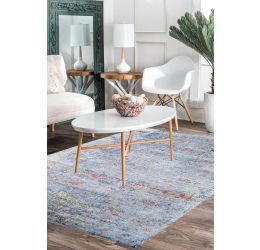 Wall Painting Print Handknotted Area Rug