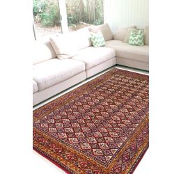 Machey Bokhara Woolen Area Rug