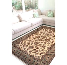 Mughal Teal Area Rug