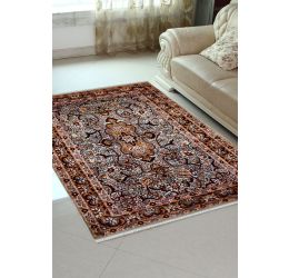 Neel-e-Kirman Silk Area Rug