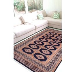 Neeli Bokhara Woolen Carpet