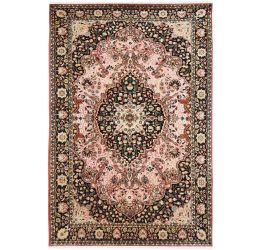 Pink Gumbh Traditional Wool Area rug