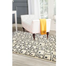 Puzzle Woolen Area Rug