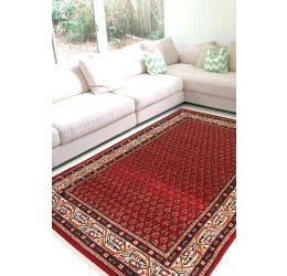 Rouge Litchi Handmade Woolen Rug