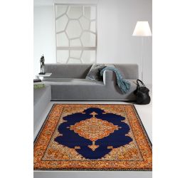 Royale Neel Open Kashan Silk Area Rug