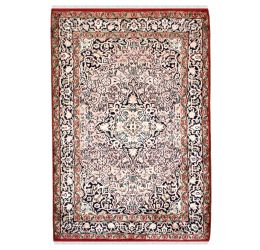 Salmon Kashan Hand Knotted Carpet