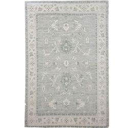 Lotus Gray Handknotted Beautiful Modern Rug