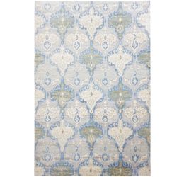 Floral Bunch Handknotted Modern Area Rug