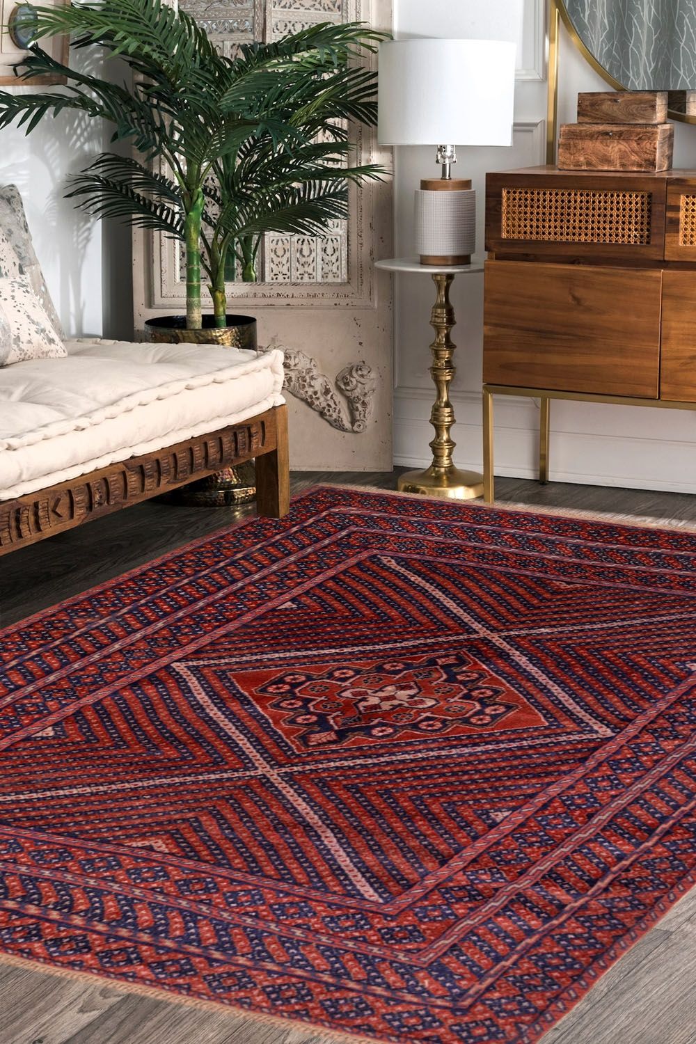 Buy Kilim Medallion turkish kilim rugs to add coziness to your home