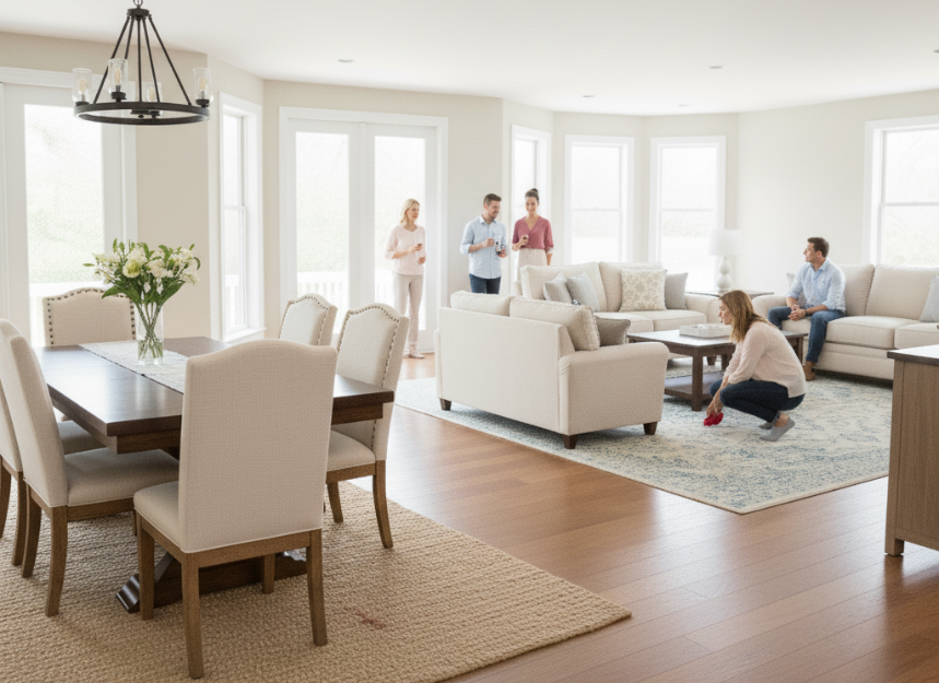 How to Protect Your Rugs During Holiday Gatherings & Parties