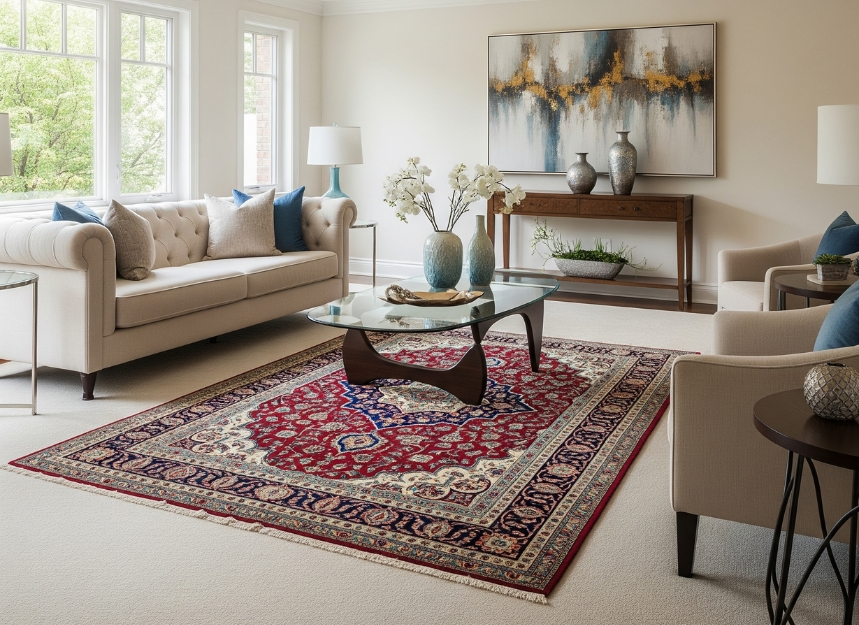 How to Layer Handmade Rugs Like a Designer?