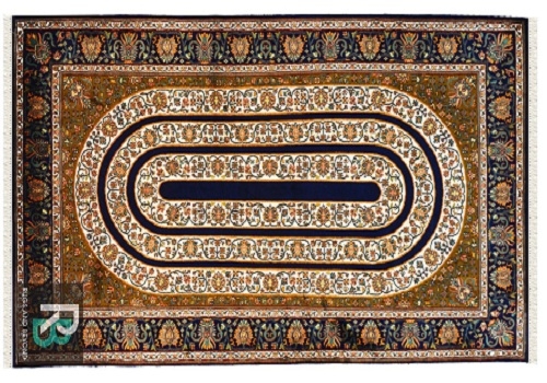 Handmade pure silk carpet
