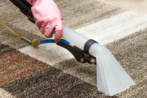 High level pressure cleaning of Carpet